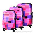 Hot Unique Pretty 100% PC Colorful Luggage Sets